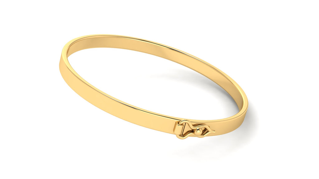 Pulsera rigida lisa - Isadora