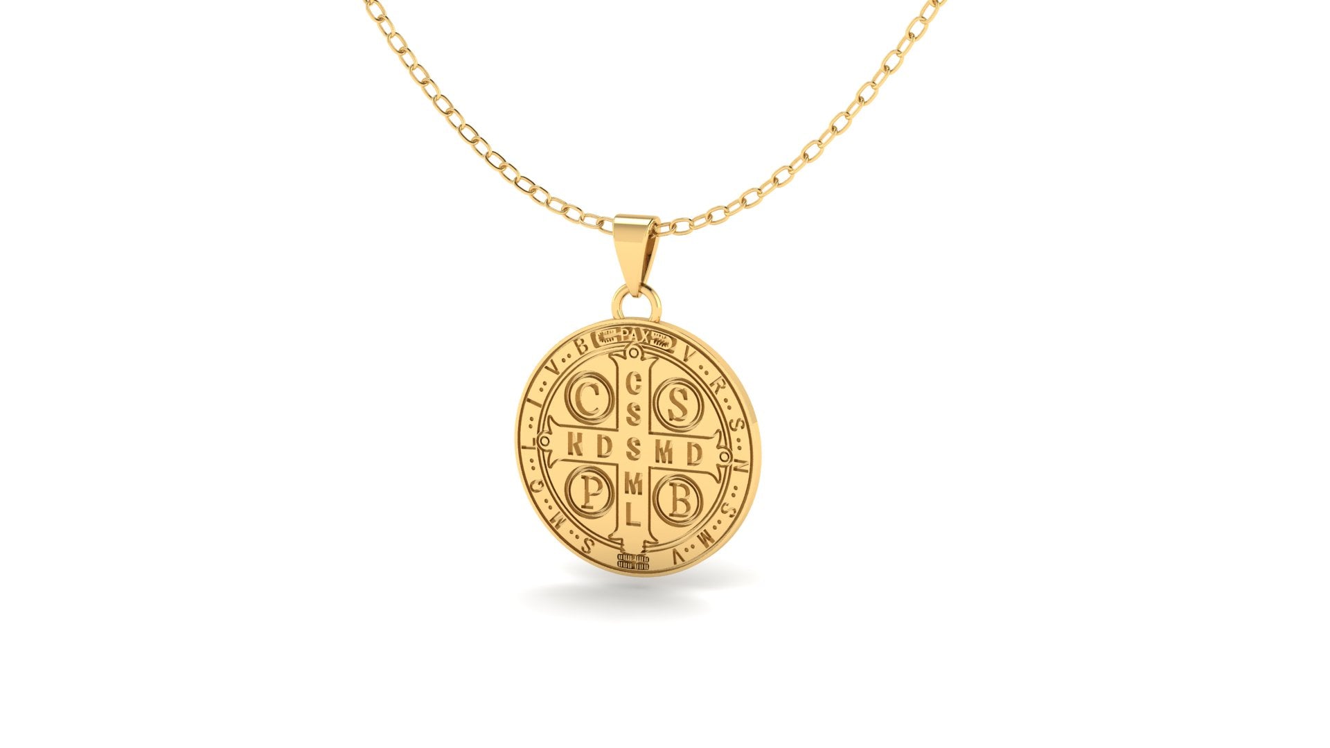 Dije de moneda de San Benito