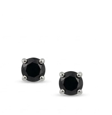 Aretes Diamantes Negros