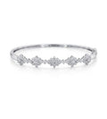 Pulsera Rigida con Diamantes Naturales 1.40 cttw