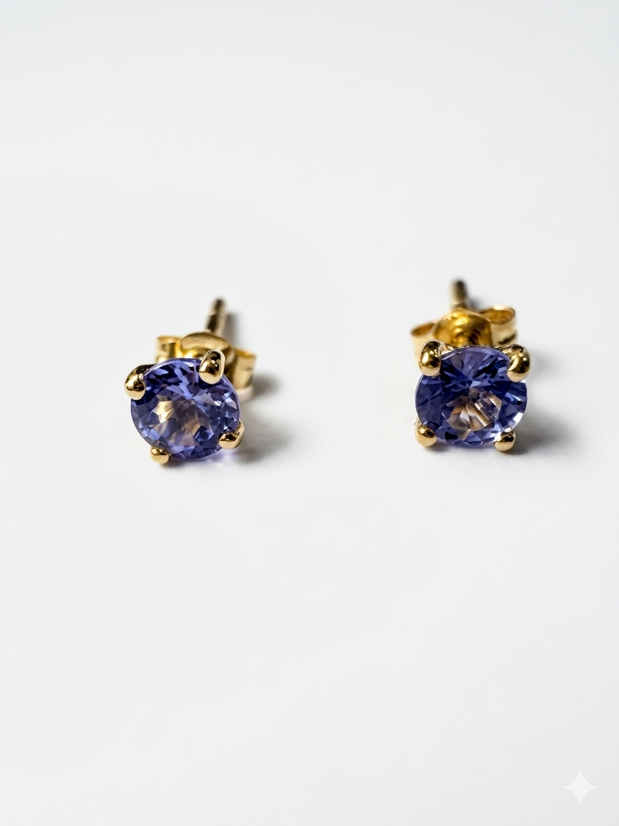 Aretes Tanzanita