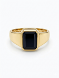 Signet Ring con Onix