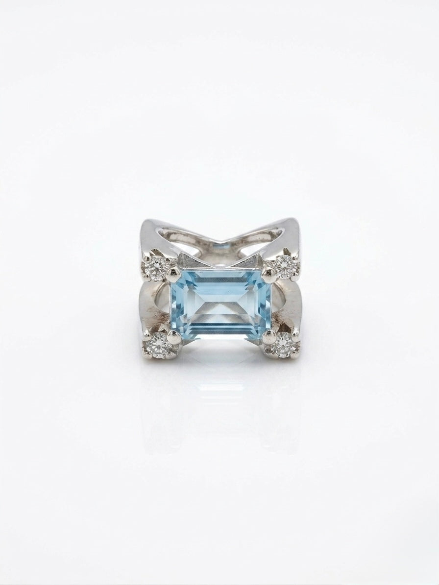 Anillo Statement de Topacio