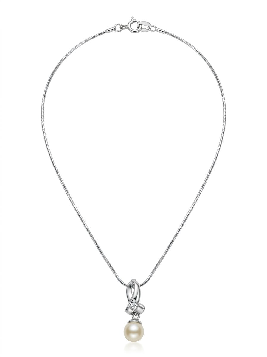 Collar con Dije y Perla