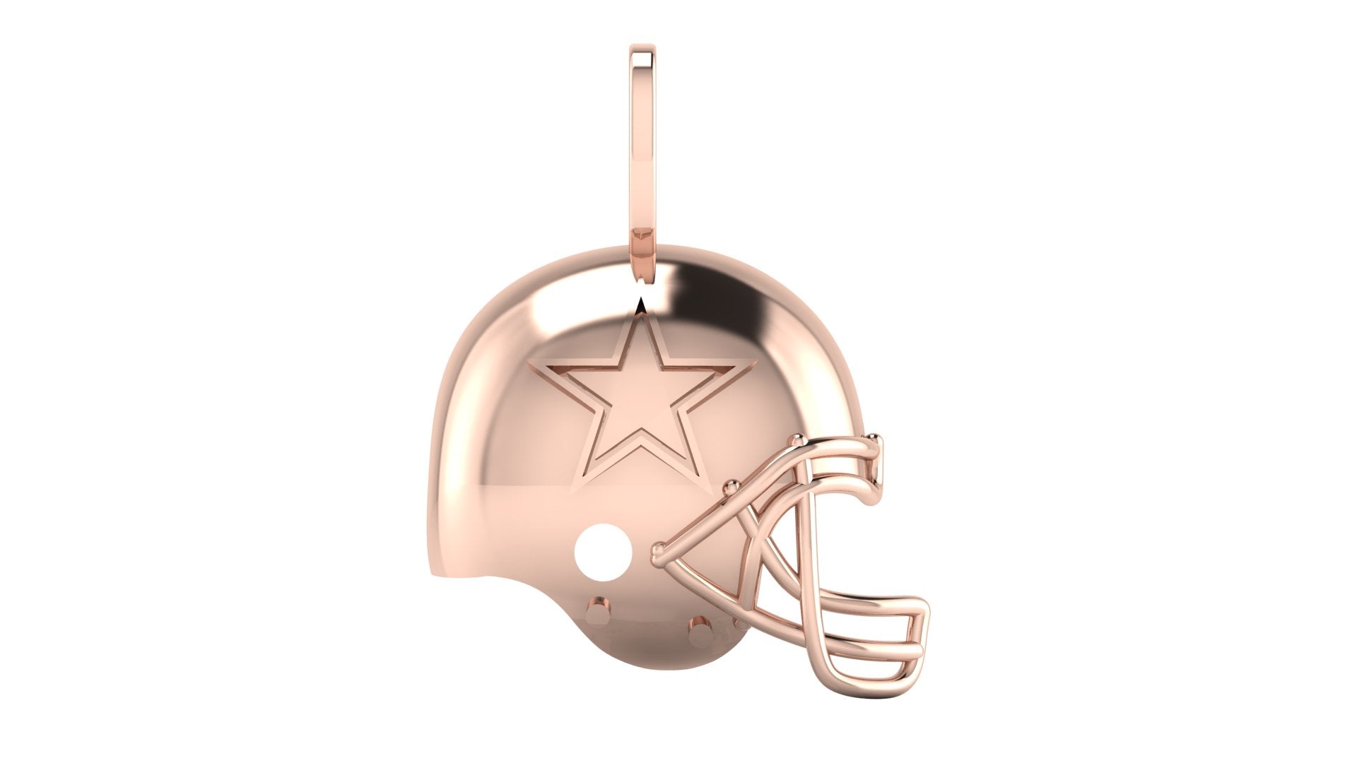 Dije de casco de futbol americano  "Cowboys"