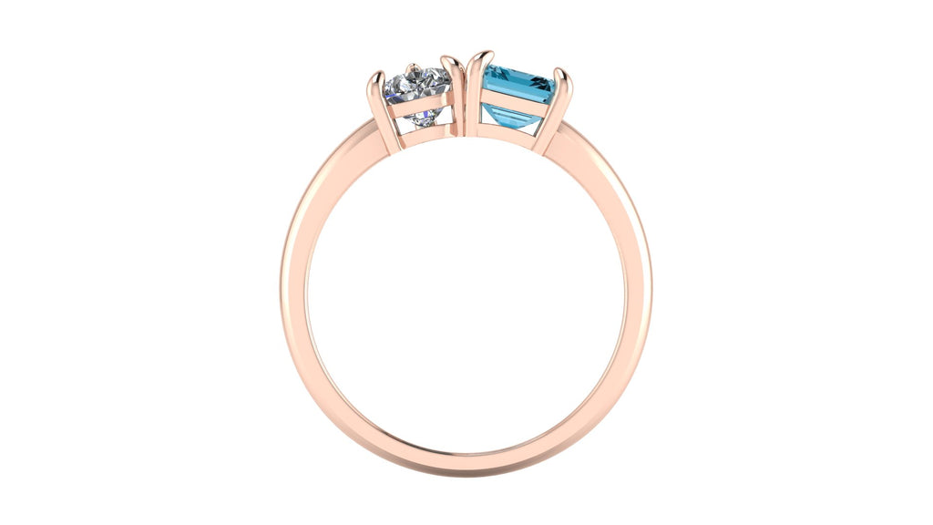 Anillo Toi et moi - Iris