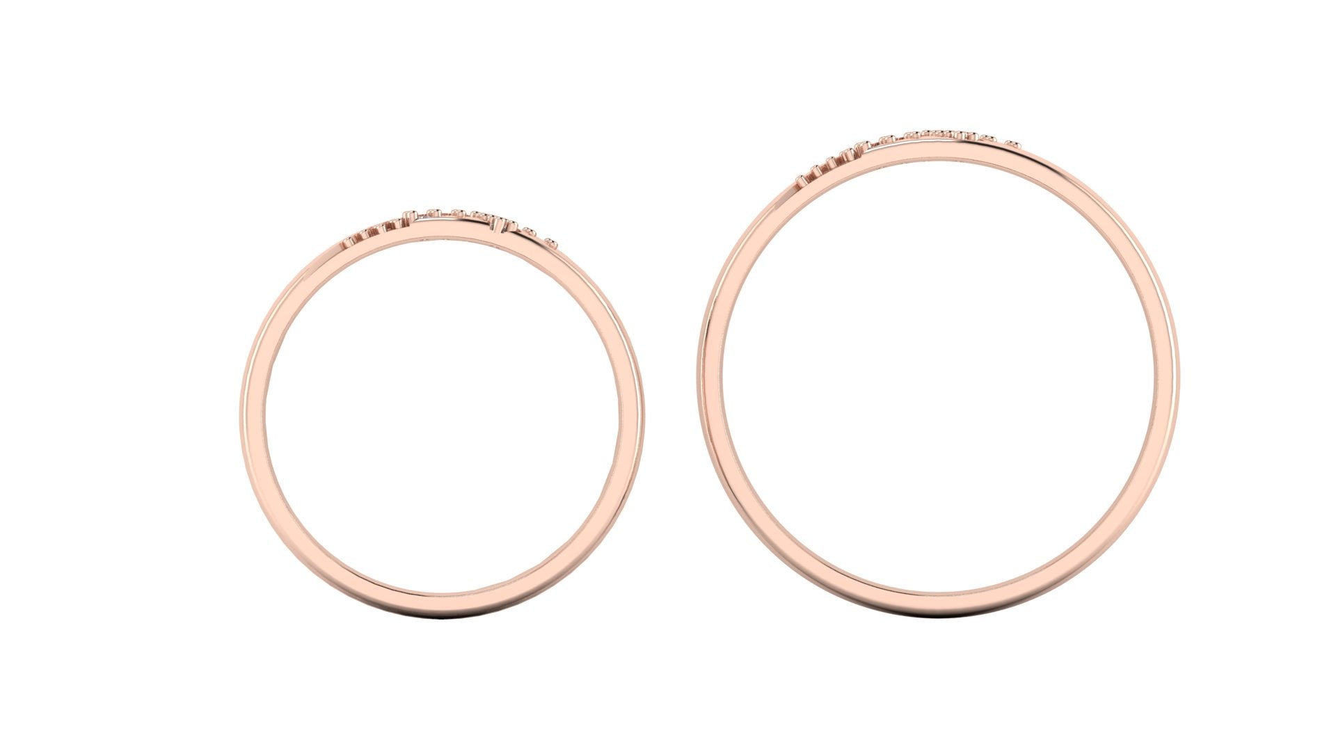Argollas de Matrimonio con cruz - Cristina