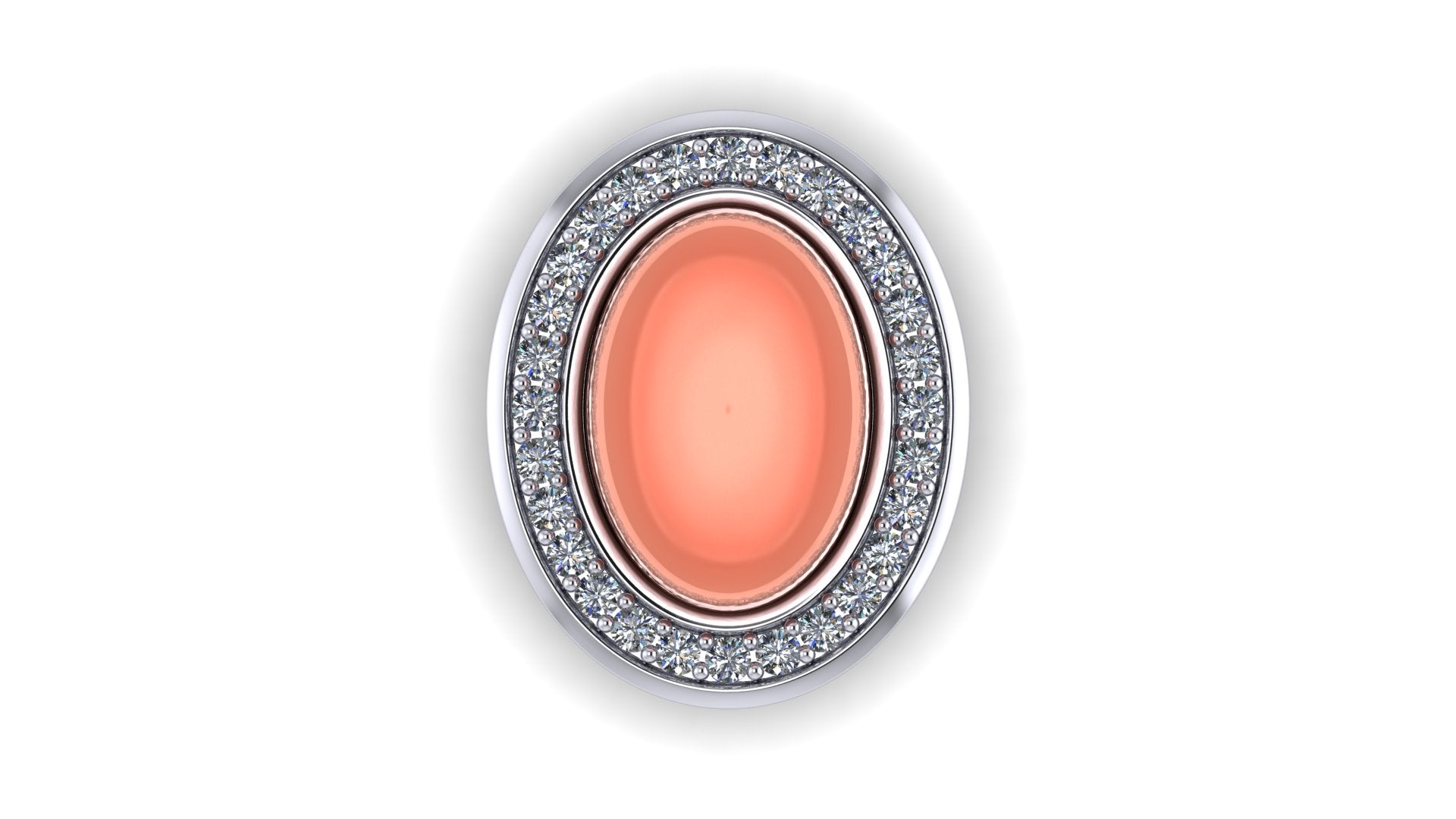 Broche de coral - Noa