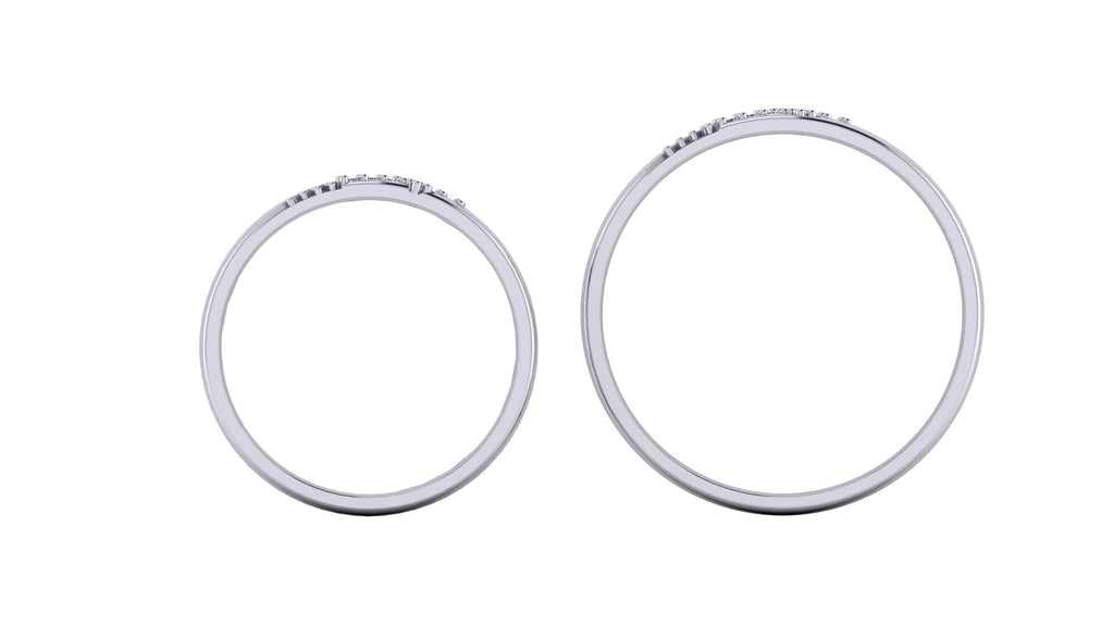 Argollas de Matrimonio con cruz - Cristina