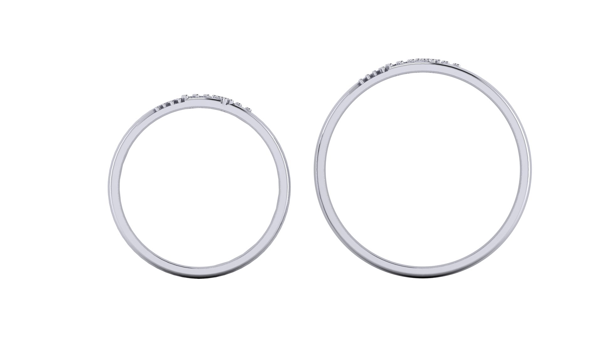Argollas de Matrimonio con cruz - Cristina