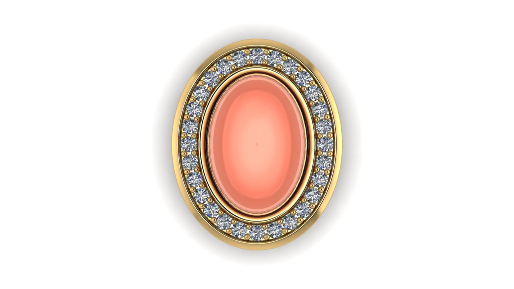 Broche de coral - Noa
