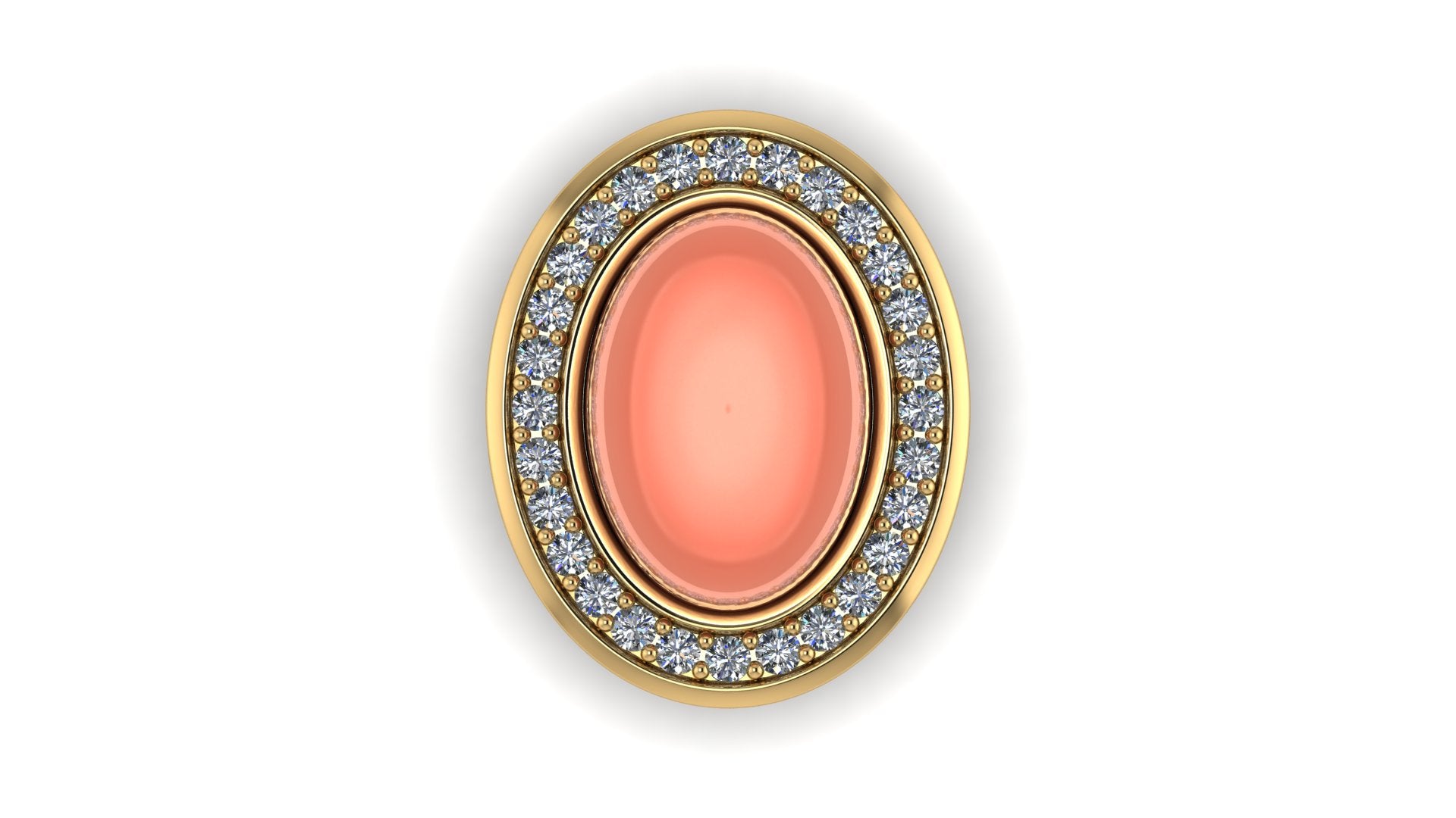 Broche de coral - Noa