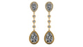 Aretes de diamantes - Martina