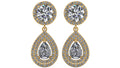 Aretes de diamantes - Ana