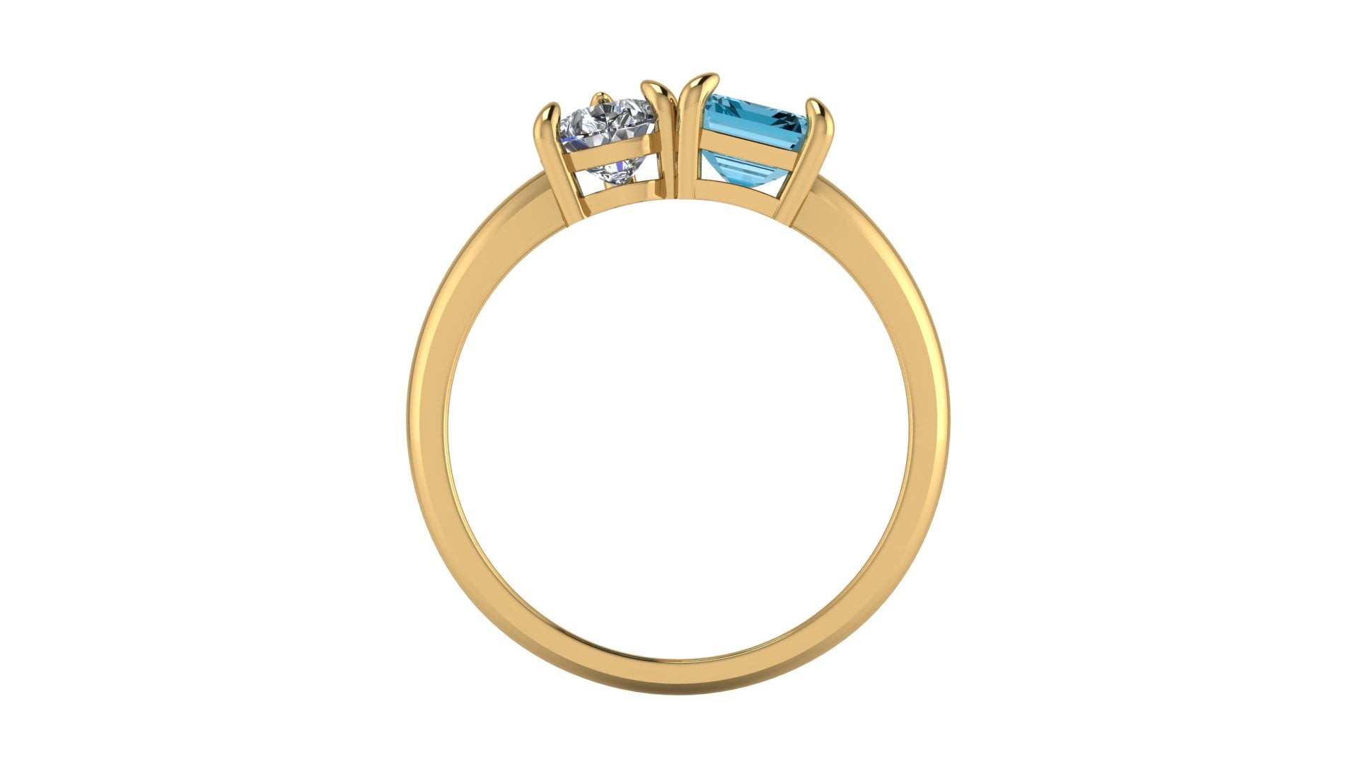Anillo Toi et moi - Iris