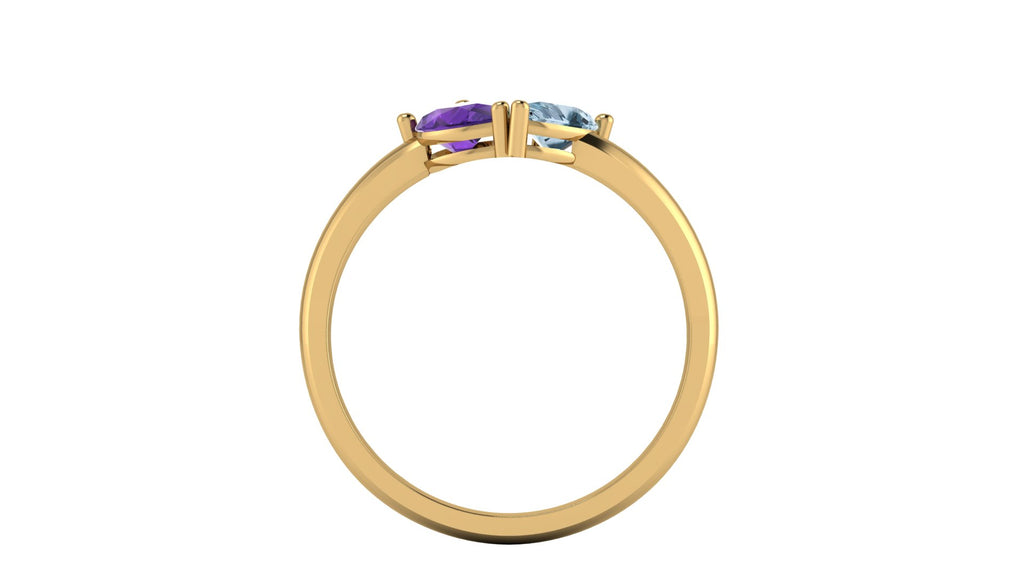 Anillo toi et moi - Marienne