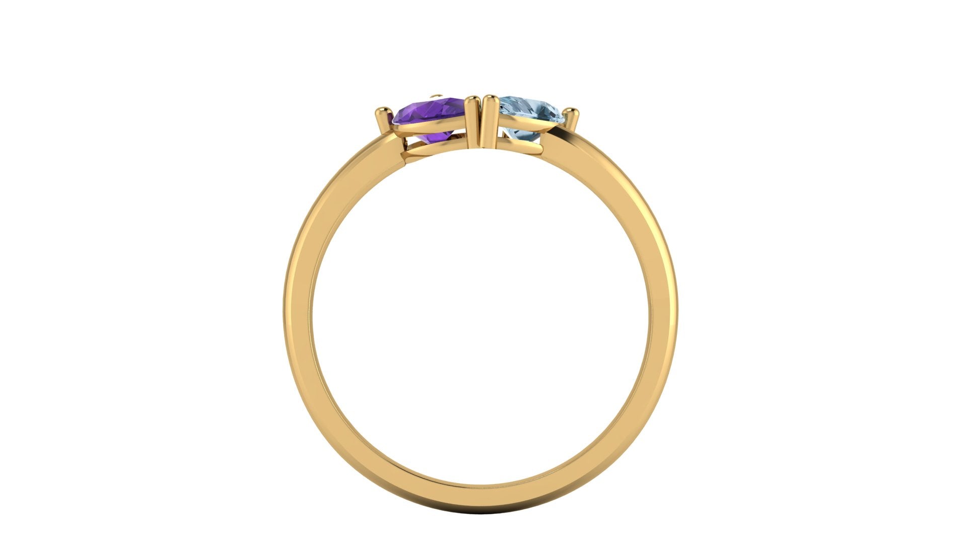Anillo toi et moi - Marienne