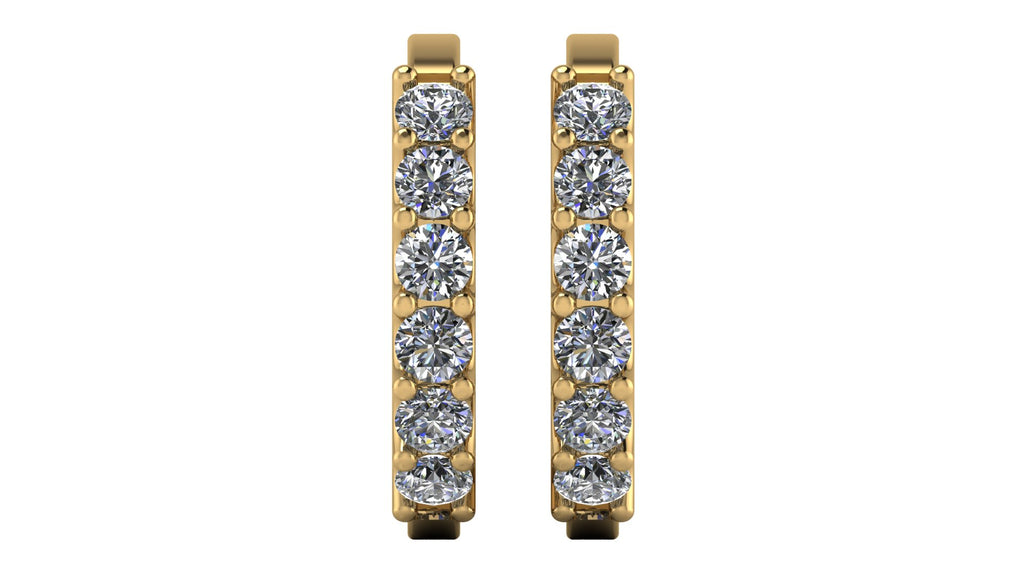 Arracadas de diamantes - Gabriela