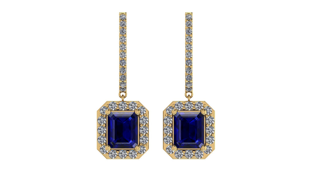 Aretes de diamante - Ximena