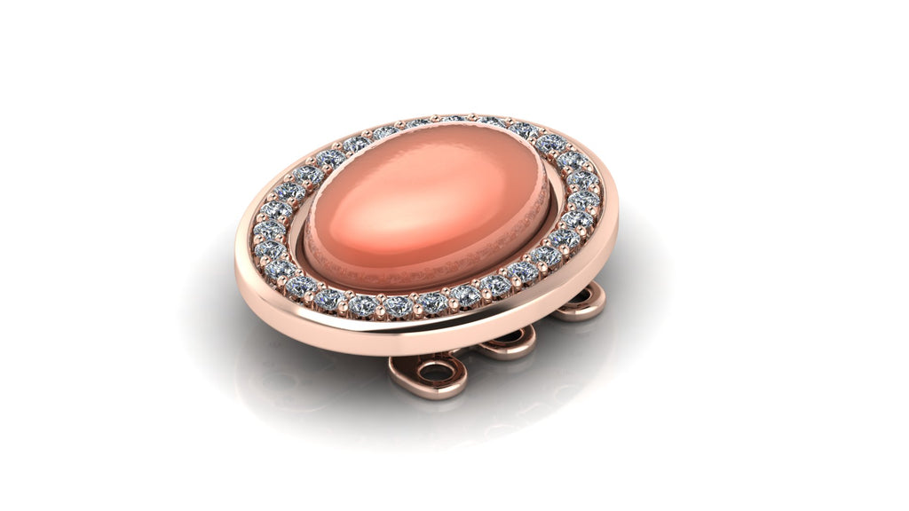Broche de coral - Noa