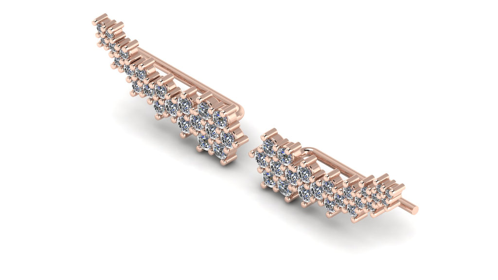 Aretes de diamantes - Andrea