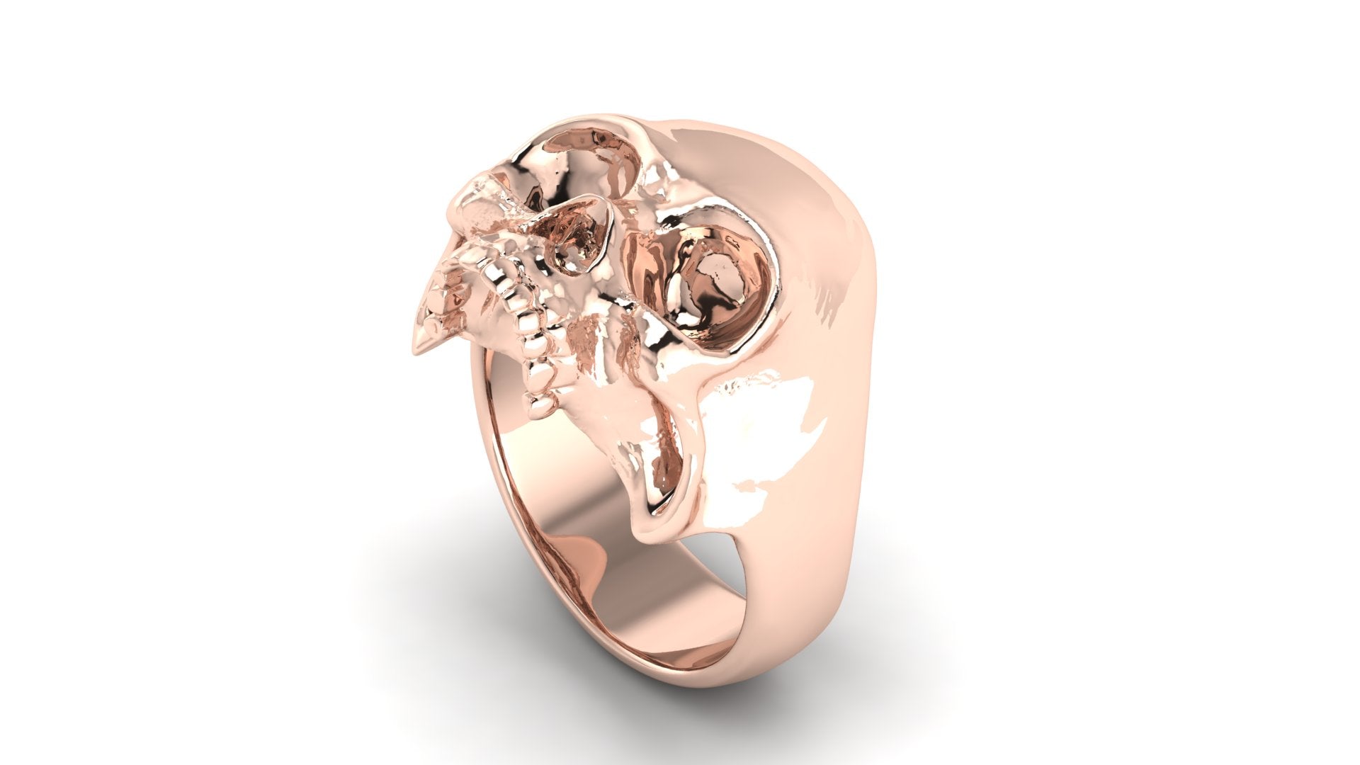 Anillo de hombre de craneo - Samuel