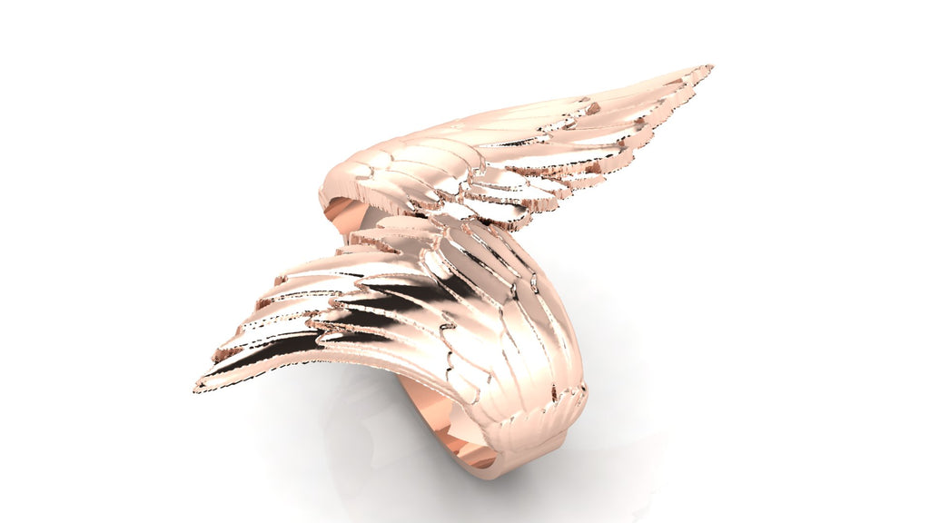 Anillo de hombre  de alas - Ignacio