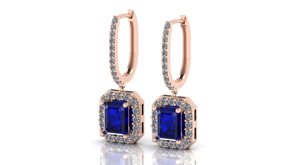 Aretes de diamante - Ximena