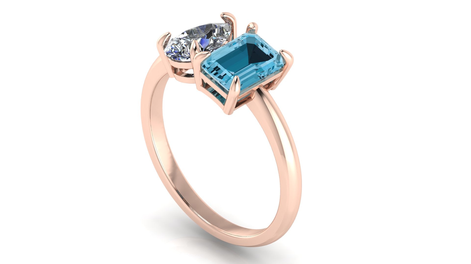 Anillo Toi et moi - Iris