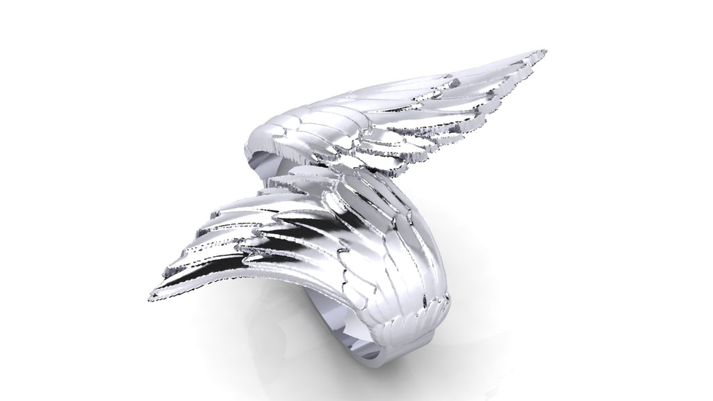 Anillo de hombre  de alas - Ignacio