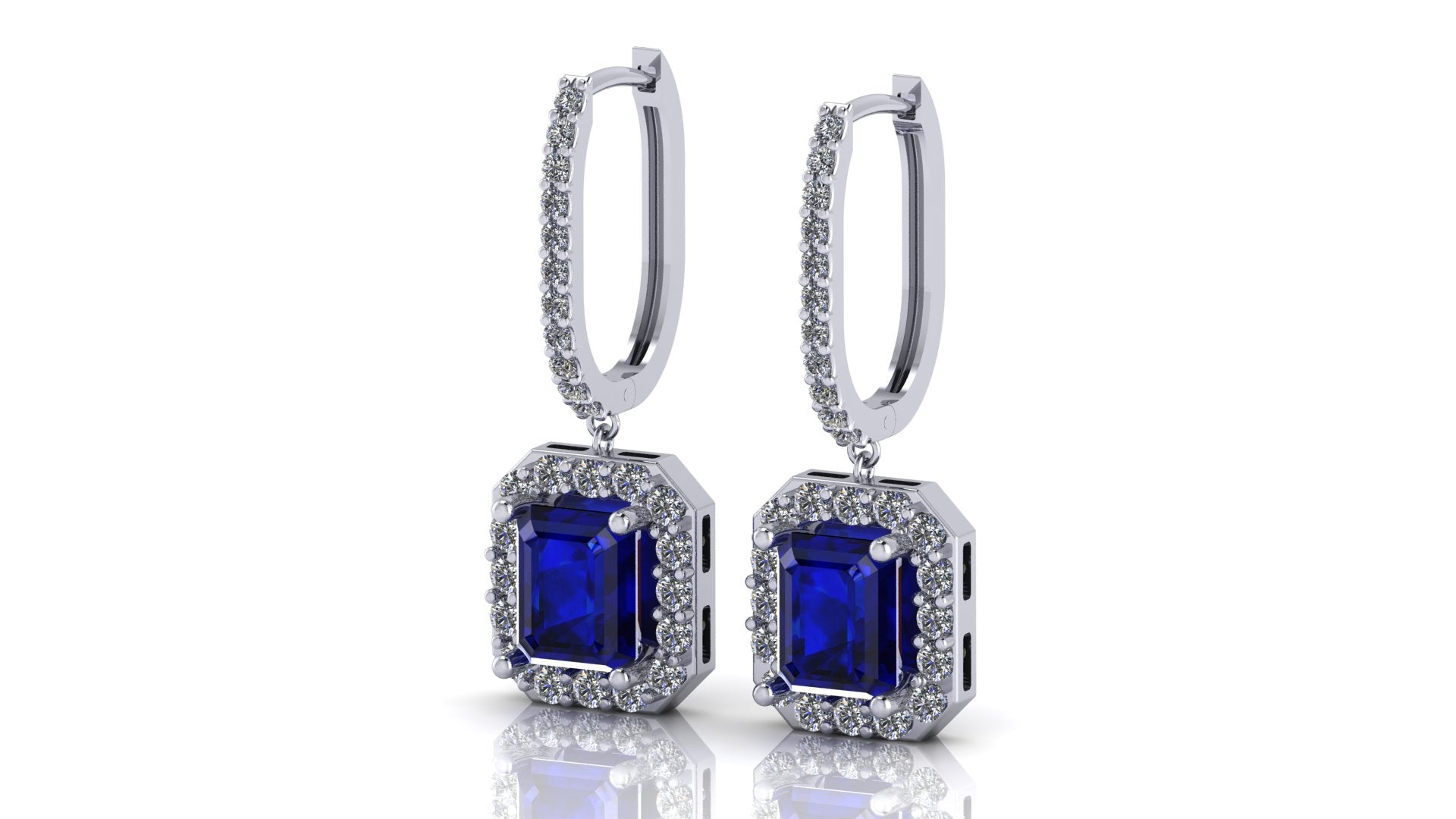 Aretes de diamante - Ximena