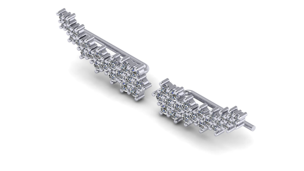 Aretes de diamantes - Andrea
