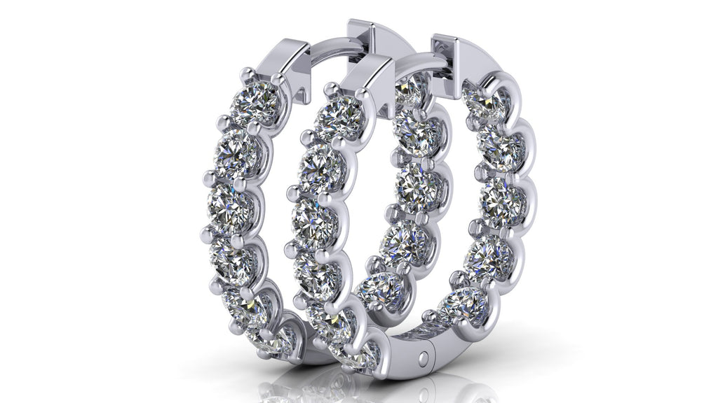 Arracadas de diamantes - Gabriela