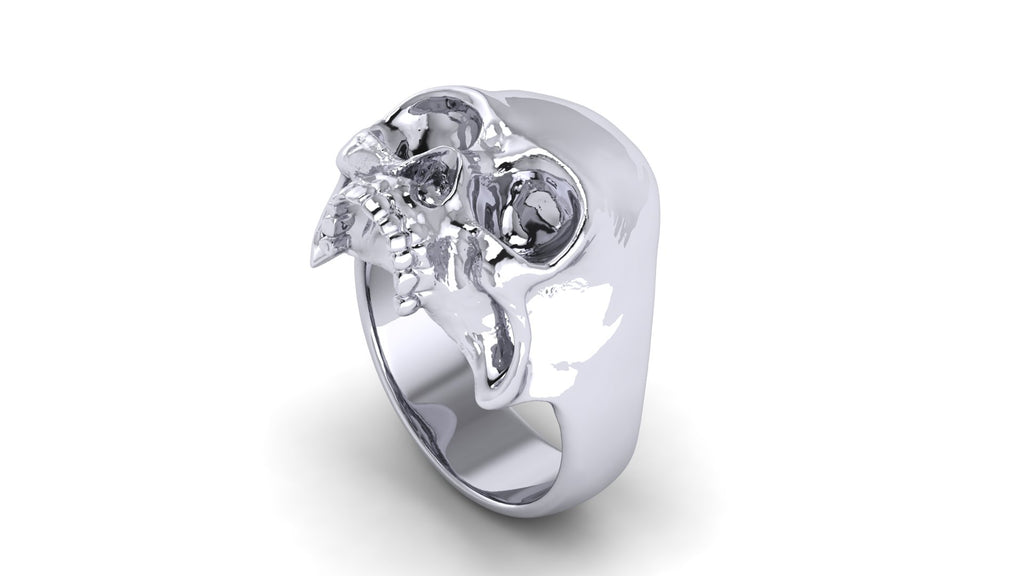 Anillo de hombre de craneo - Samuel