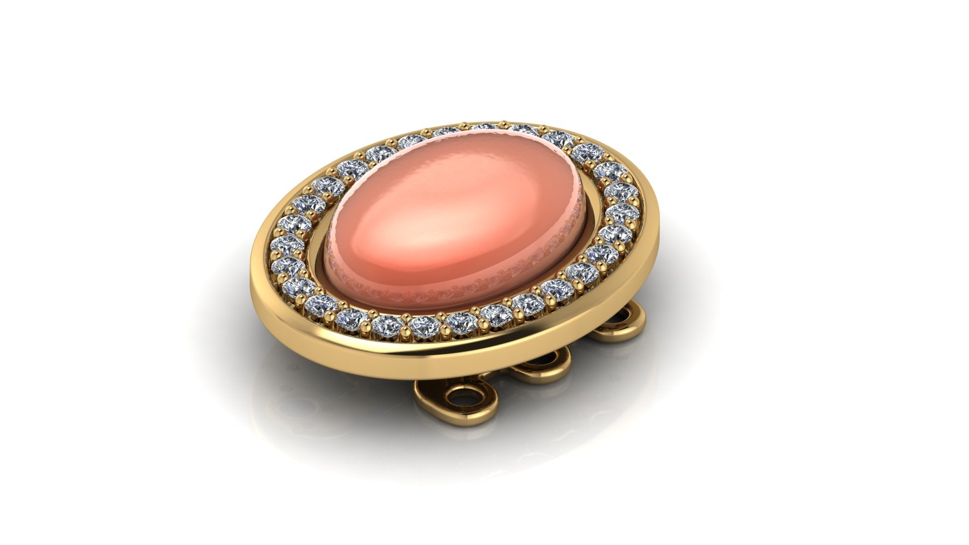 Broche de coral - Noa