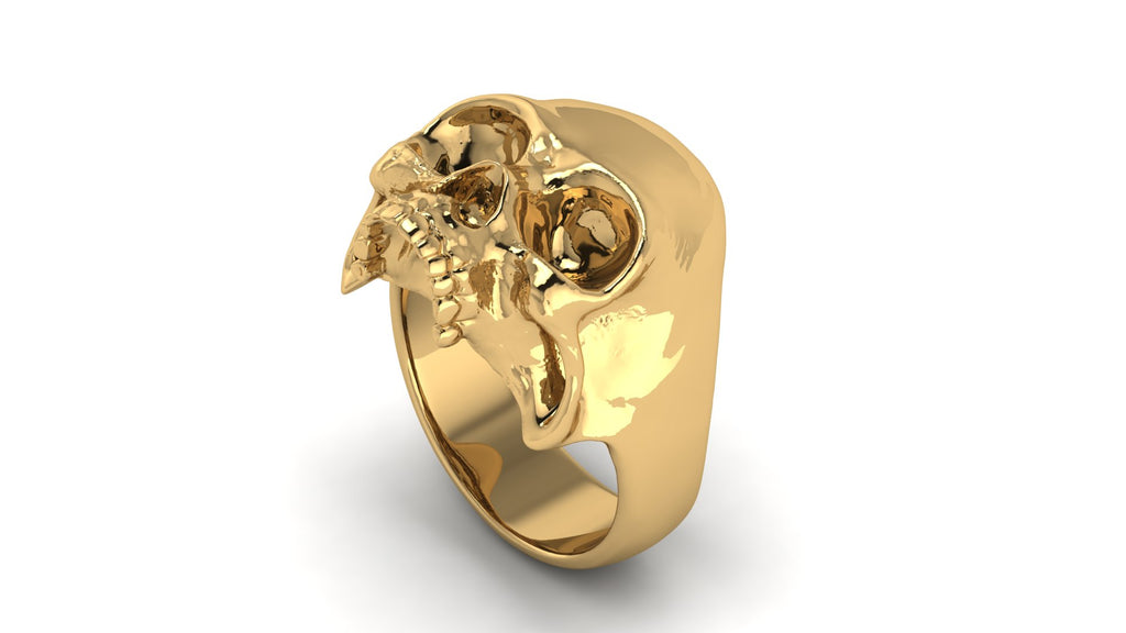 Anillo de hombre de craneo - Samuel