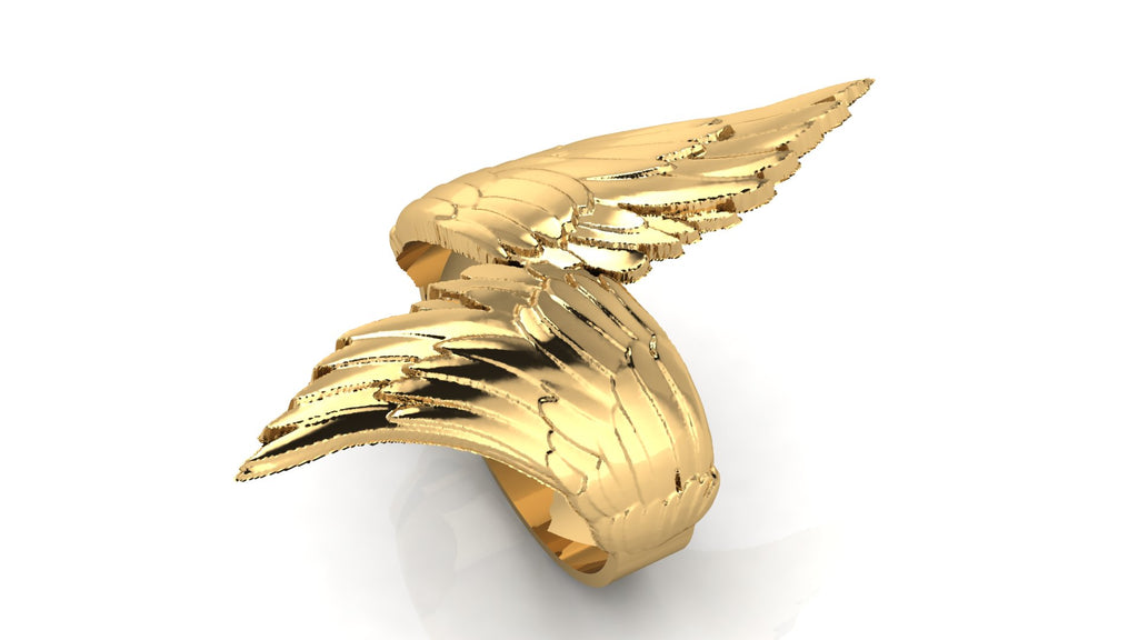 Anillo de hombre  de alas - Ignacio