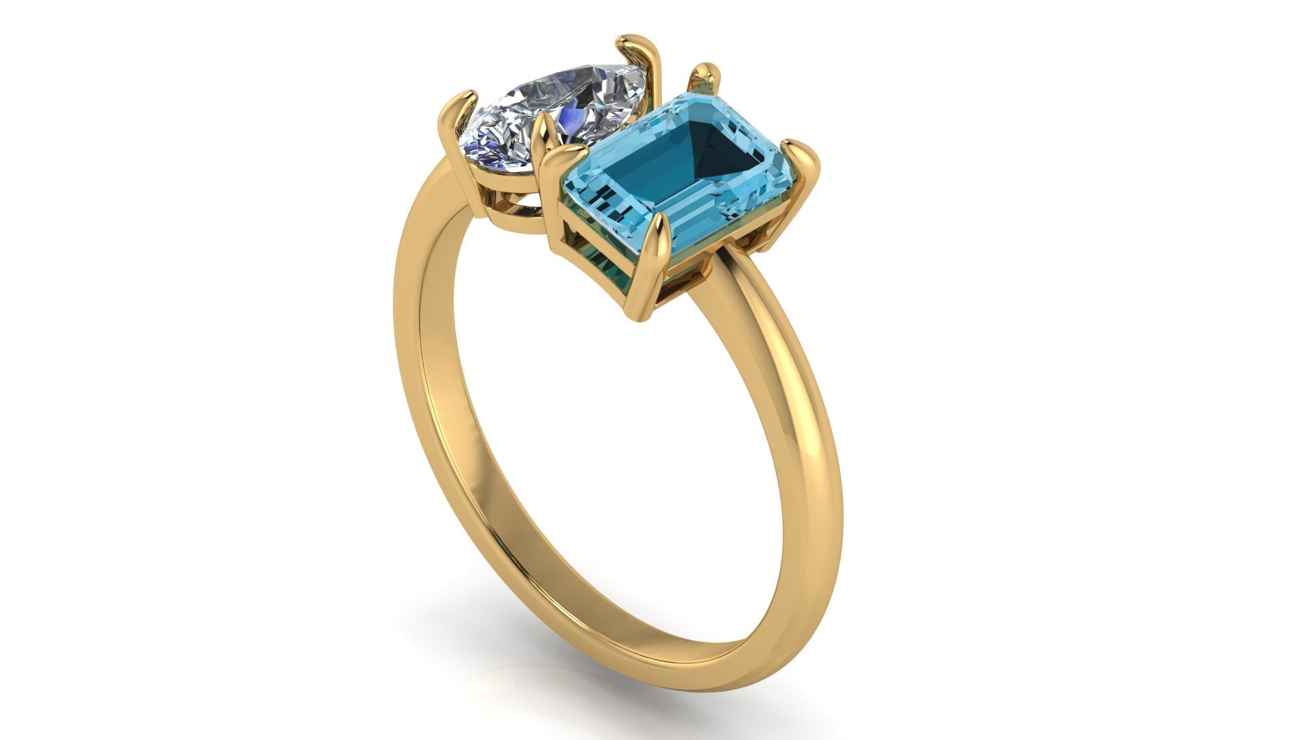 Anillo Toi et moi - Iris