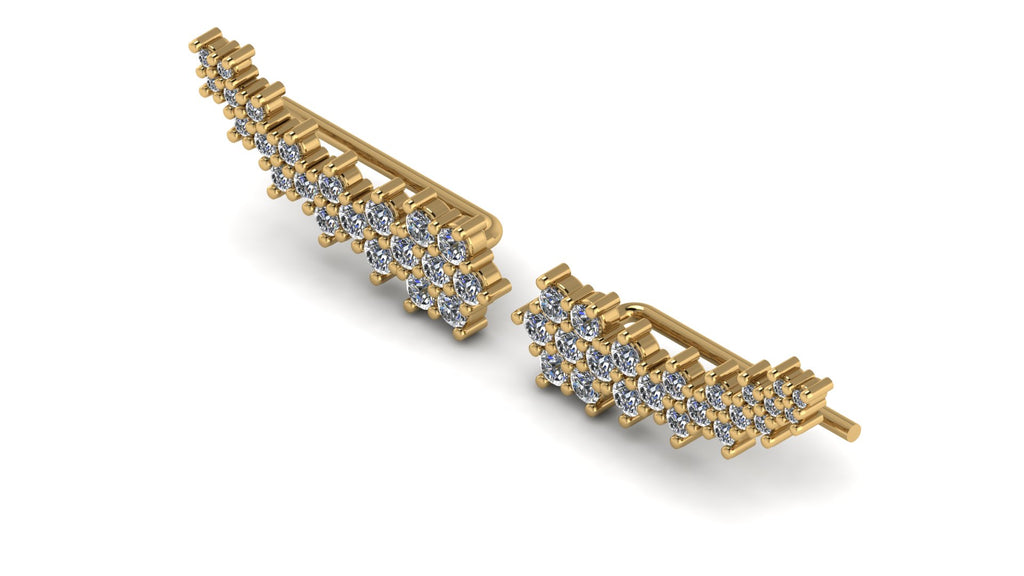 Aretes de diamantes - Andrea