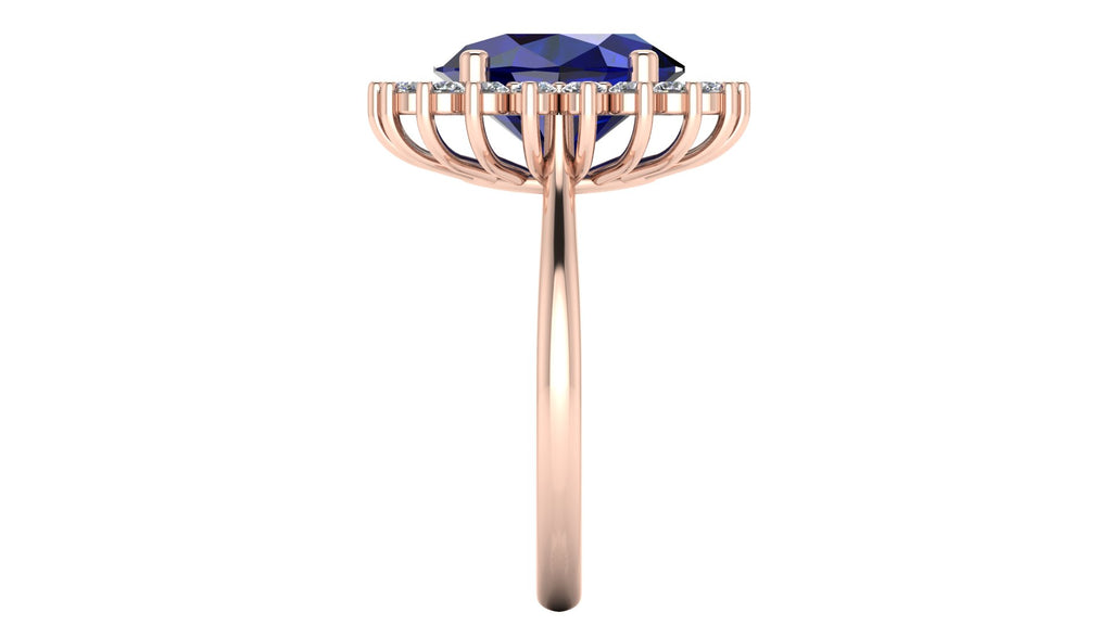Anillo de compromiso clasico Lady Di