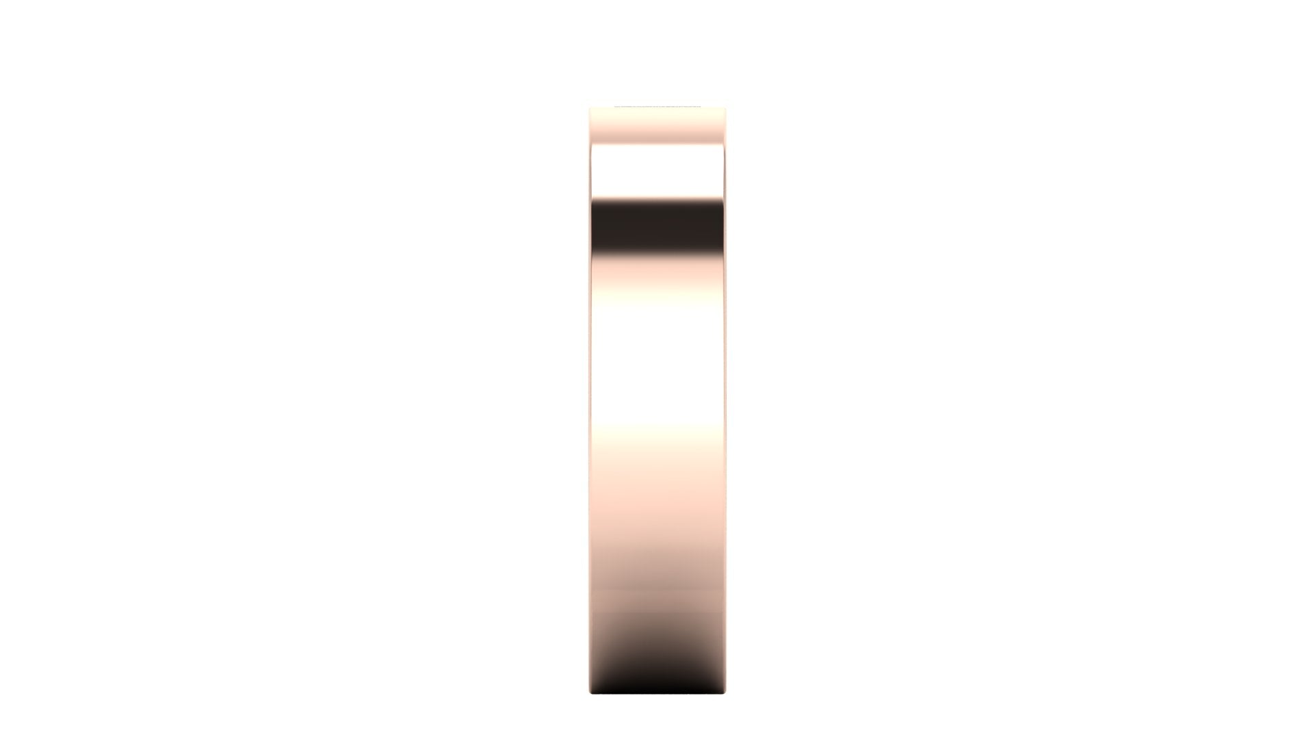 Anillo de compromiso solitario bicelado corte baguette - Andres