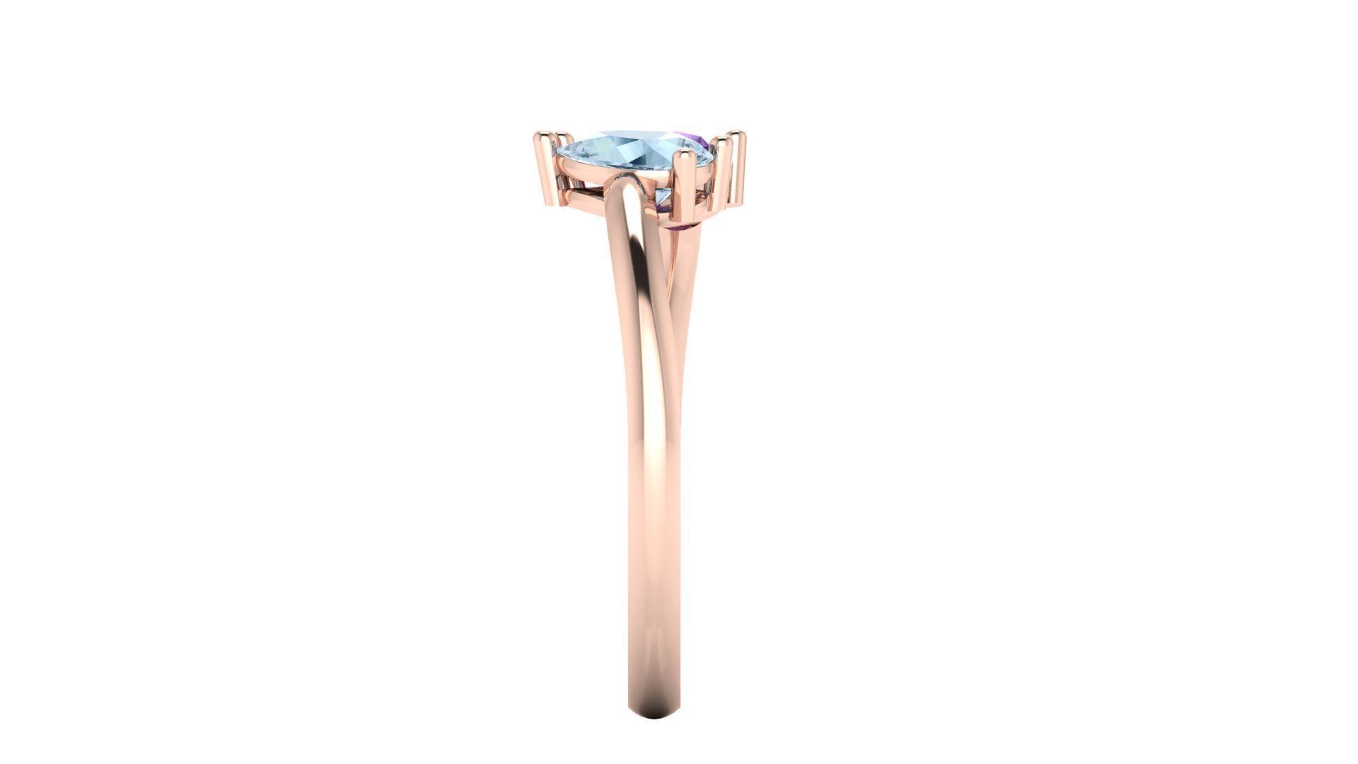 Anillo toi et moi - Marienne