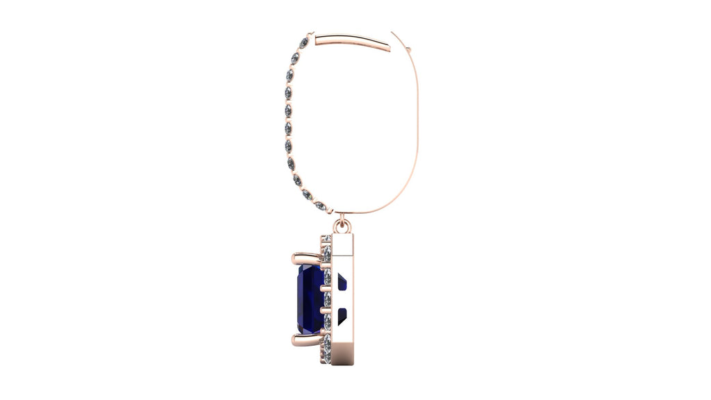 Aretes de diamante - Ximena