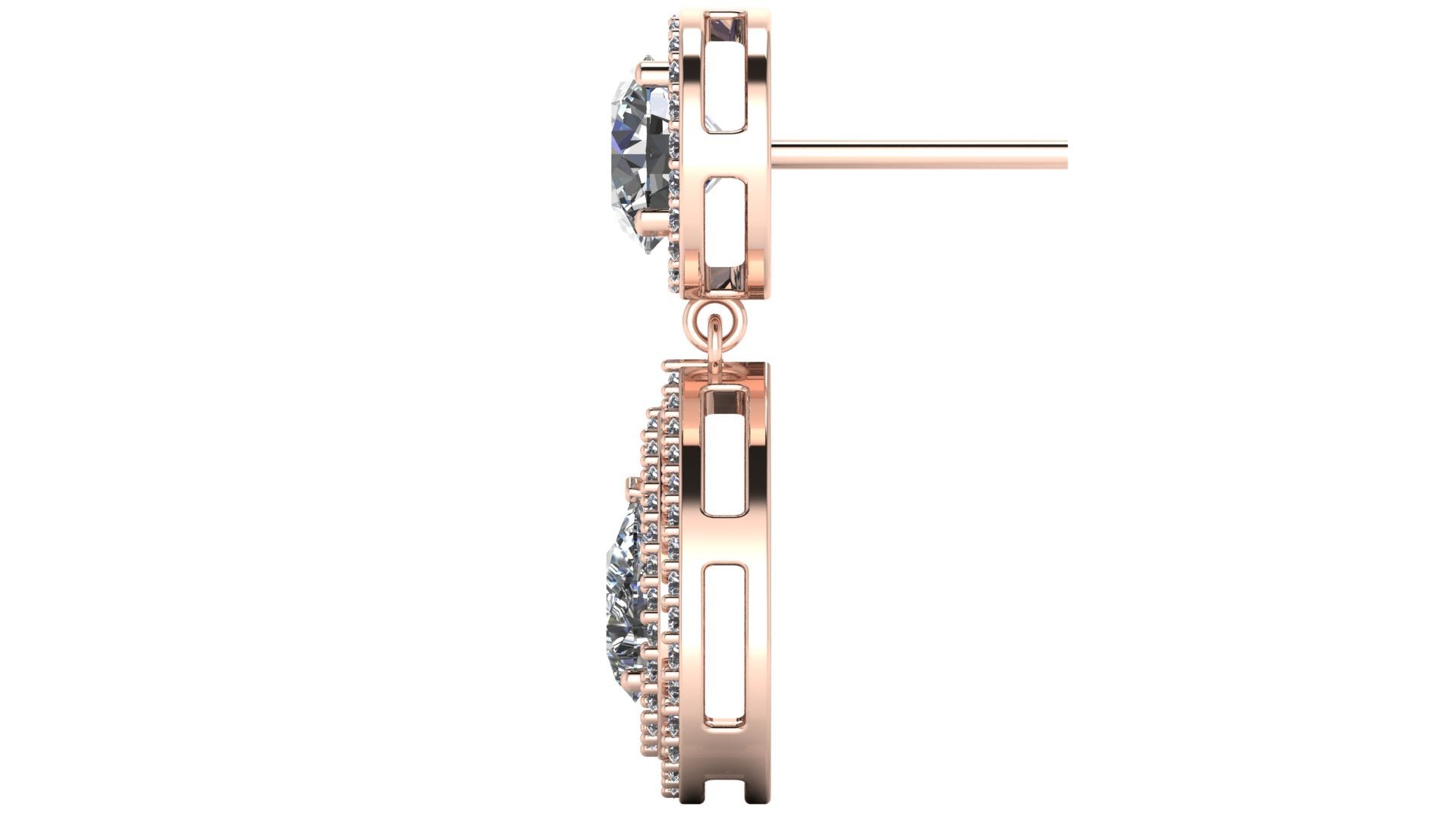 Aretes de diamantes - Ana