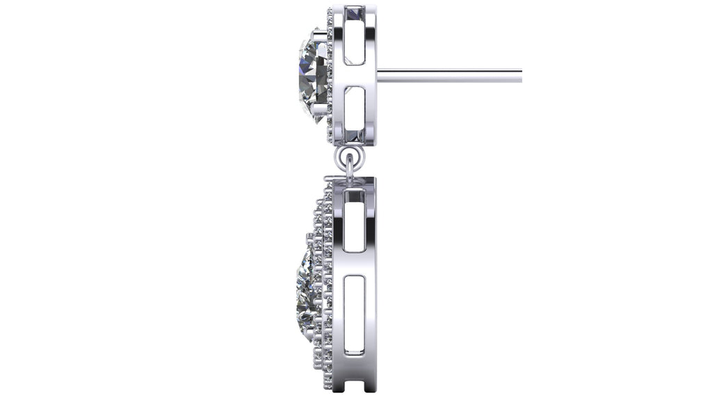 Aretes de diamantes - Ana