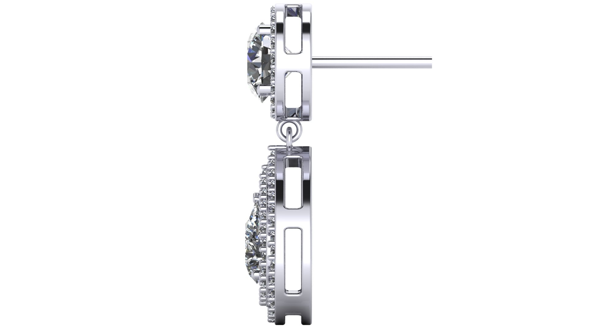 Aretes de diamantes - Ana