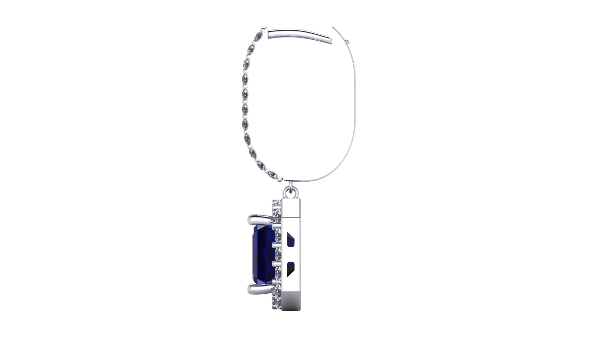 Aretes de diamante - Ximena