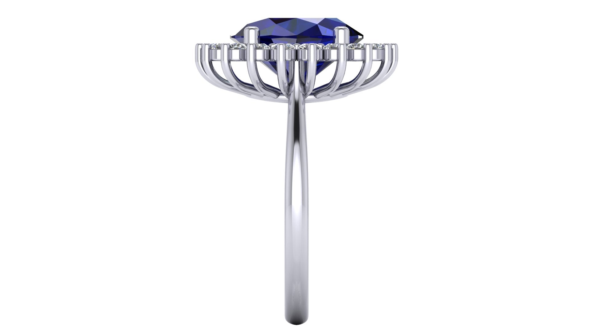 Anillo de compromiso clasico Lady Di
