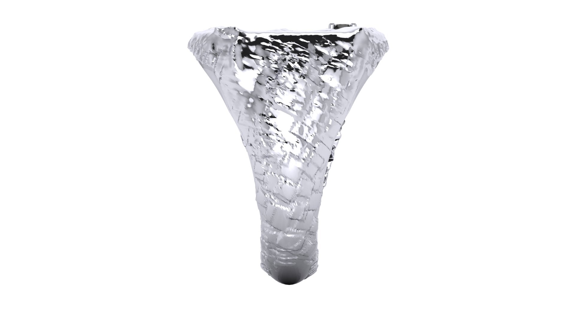 Anillo de hombre  con  diamante negro - Tomas