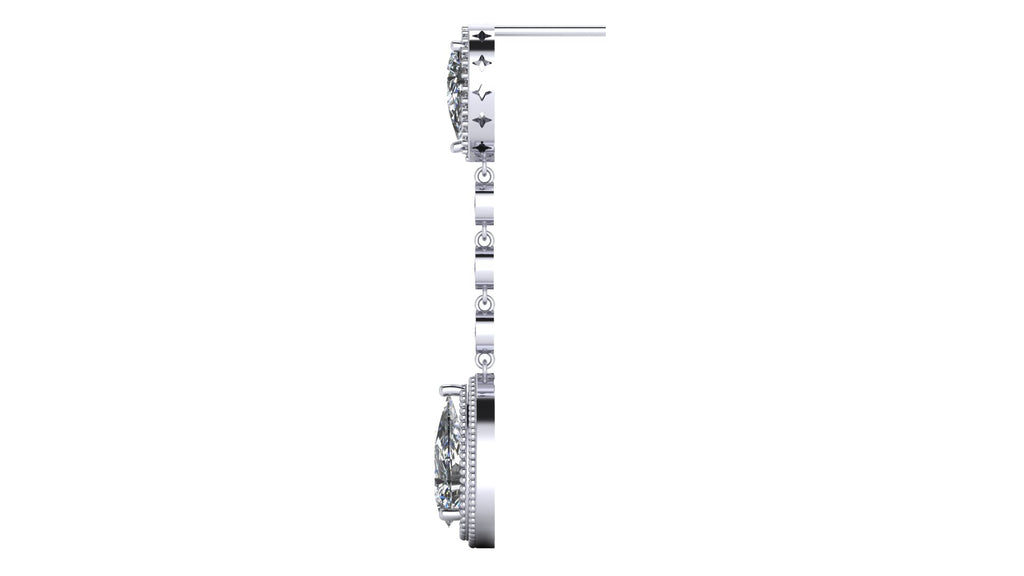 Aretes de diamantes - Martina